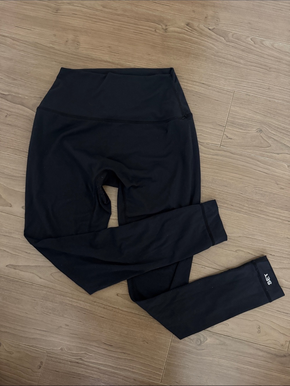 SET Active Black Air Luxe High-Rise Performance Leggings